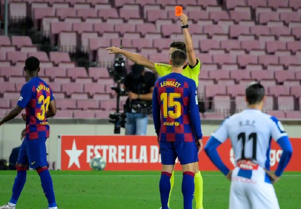 梅西连续五场破门，巴萨豪取胜利