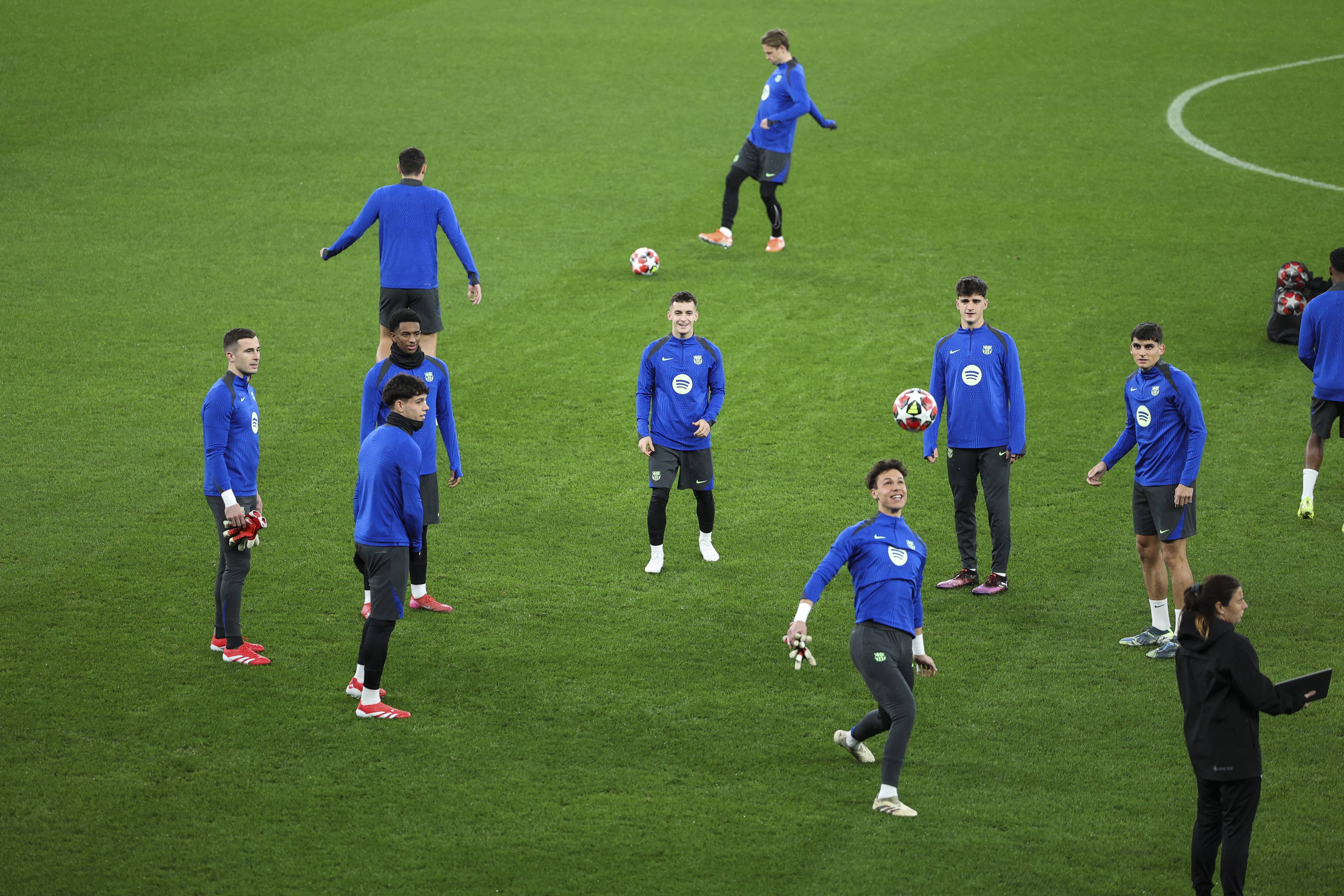 尤文图斯备战巴萨，全队备战状态良好